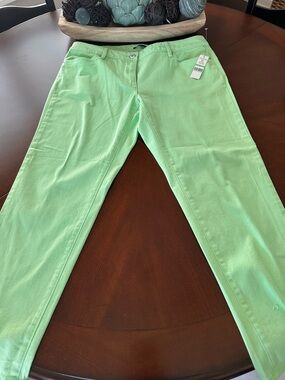 Chaus Mint Green Casual Pants